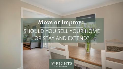 Move or improve: should you sell your home or stay and extend?